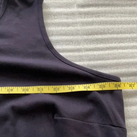 Land's End, NWOT - Women's Black Cotton Sleeveless Top, 3X - Picture 7 of 8